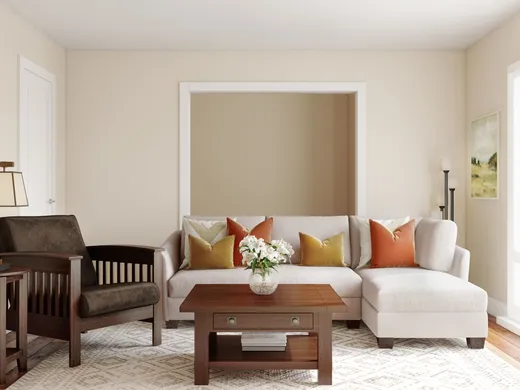 Living Room · Contemporary designed by Mariela