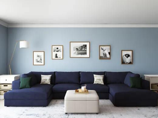 Living Room · Contemporary designed by Sarah