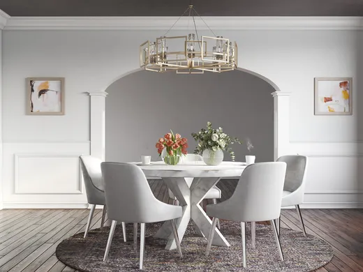 Dining Room · Contemporary designed by Stacy