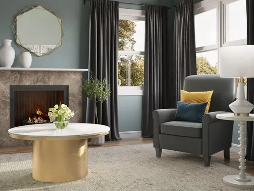 Living Room · Glam designed by Tabithalynn