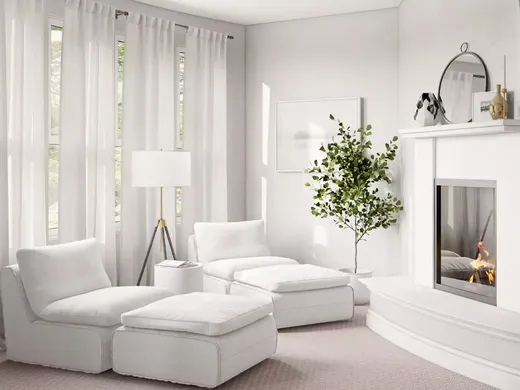 Bedroom · Farmhouse designed by Mariel