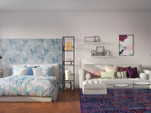 Living Room · Midcentury Modern designed by Hadasa