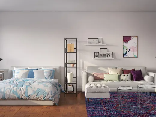 Living Room · Midcentury Modern designed by Hadasa