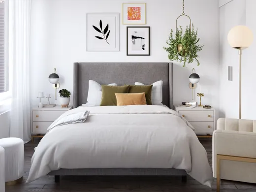 Bedroom designed by Sarah