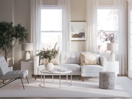 Living Room · Contemporary designed by Tiffany