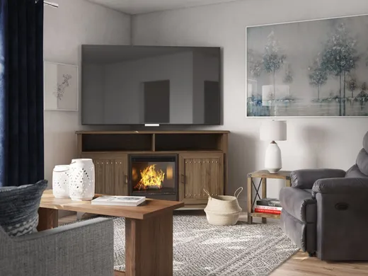 Living Room · Traditional designed by Sarah