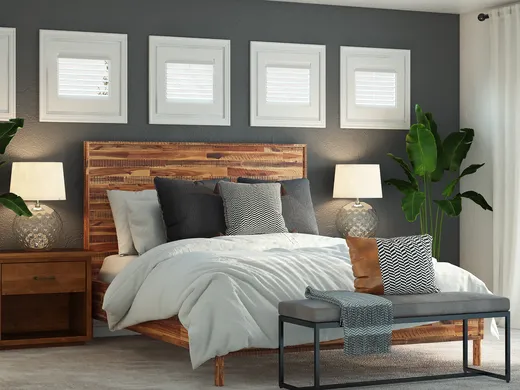 Bedroom · Farmhouse designed by Austin