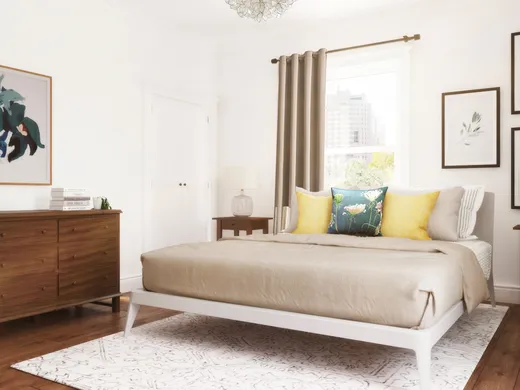 Bedroom designed by Noorulain