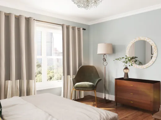 Bedroom designed by Noorulain