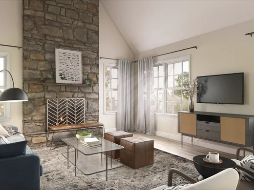 Living Room · Modern designed by Jennifer