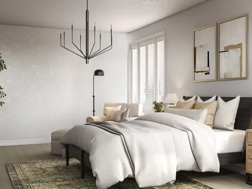 Bedroom designed by Sarah