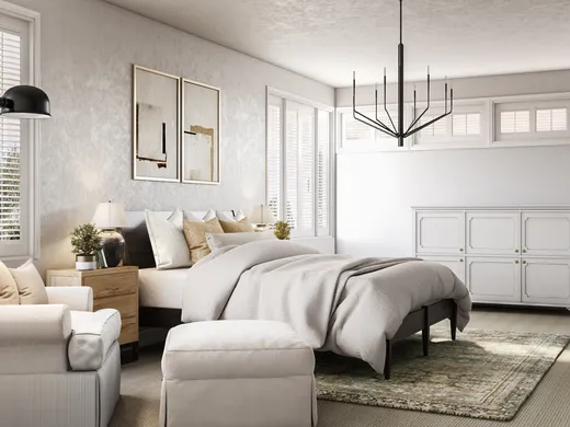 Bedroom designed by Sarah
