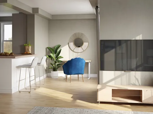 Living Room · Scandinavian designed by Abril