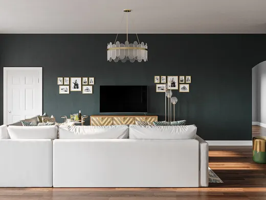 Living Room · Contemporary designed by Angelica