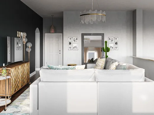 Living Room · Contemporary designed by Angelica