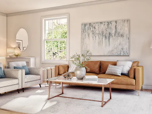 Living Room · Contemporary designed by Emily