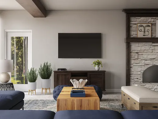 Living Room · Eclectic designed by Marcelo