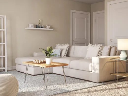 Living Room · Coastal designed by Aubrey