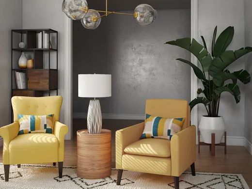 Living Room · Eclectic designed by Aubrey