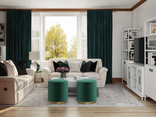 Living Room · Modern designed by Chanel