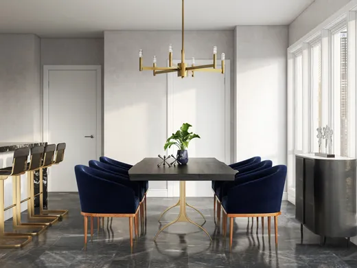 Dining Room · Contemporary designed by Melissa