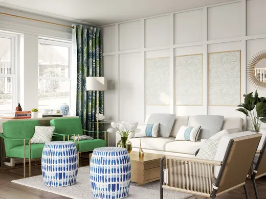 Living Room · Coastal designed by Talia