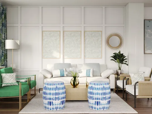 Living Room · Coastal designed by Talia