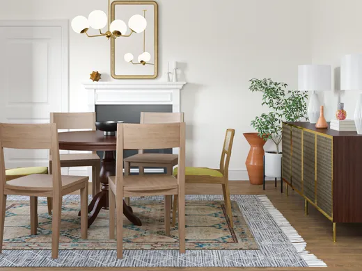 Dining Room · Eclectic designed by Abril