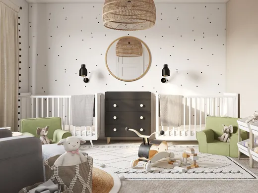Nursery · Modern designed by Astrid