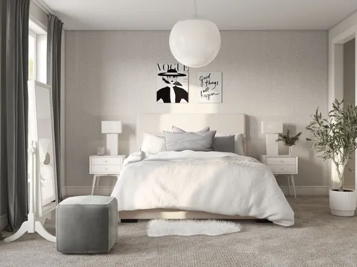 Bedroom · Modern designed by Fernanda