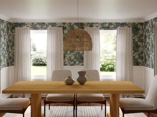Dining Room · Coastal designed by Rebecca