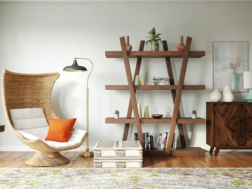 Living Room · Eclectic designed by Samantha