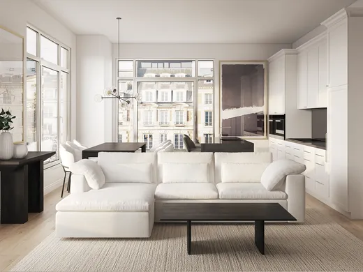 Living Room · Contemporary designed by Katherine