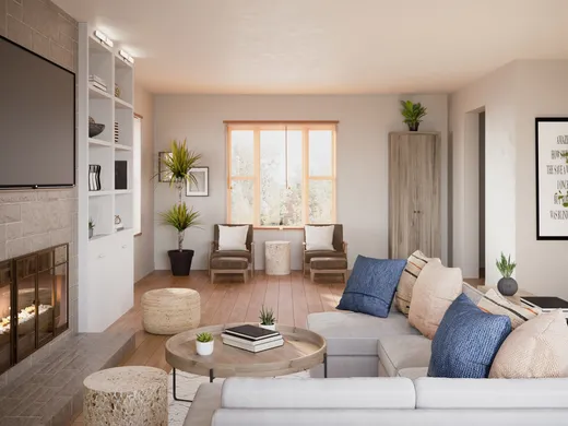 Living Room · Farmhouse designed by Sam