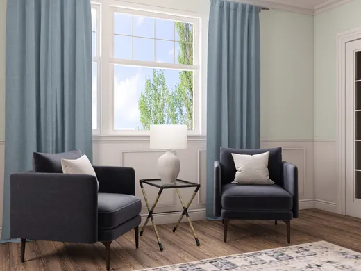 Living Room · Coastal designed by Elizabeth