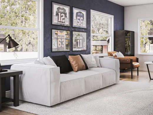 Living Room · Modern designed by Mariel