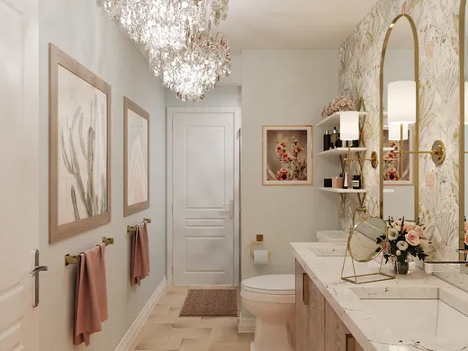 Bathroom · Bohemian designed by Marisa