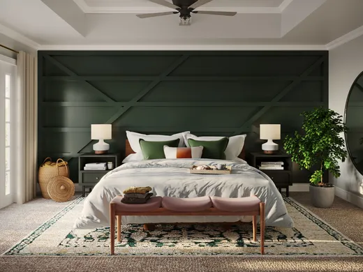 Bedroom designed by Senna