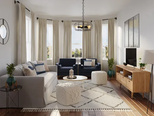 Living Room · Bohemian designed by Erin