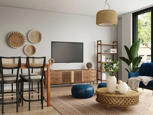 Living Room · Bohemian designed by Veridiana