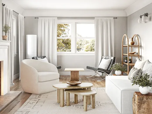 Living Room · Contemporary designed by Mariel