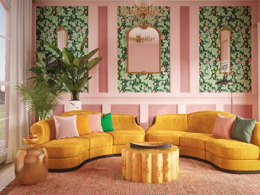 Living Room · Eclectic designed by Samantha