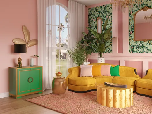 Living Room · Eclectic designed by Samantha