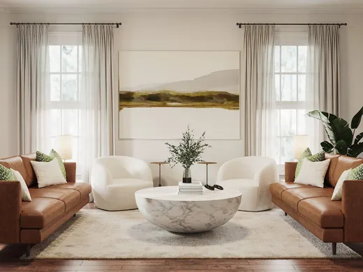 Living Room designed by Isaac