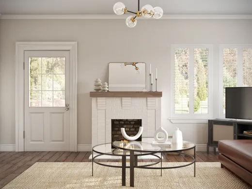 Living Room · Contemporary designed by Nicole