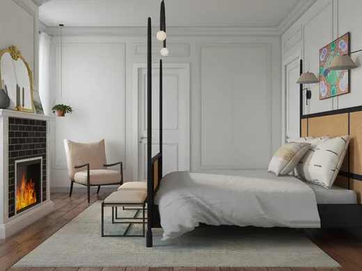 Bedroom · Modern designed by Carla