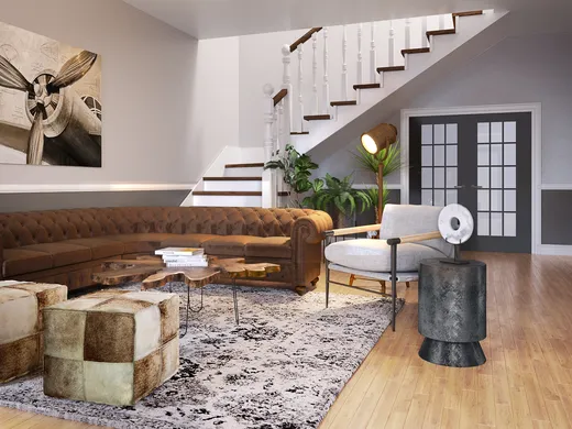 Living Room · Industrial designed by Selene