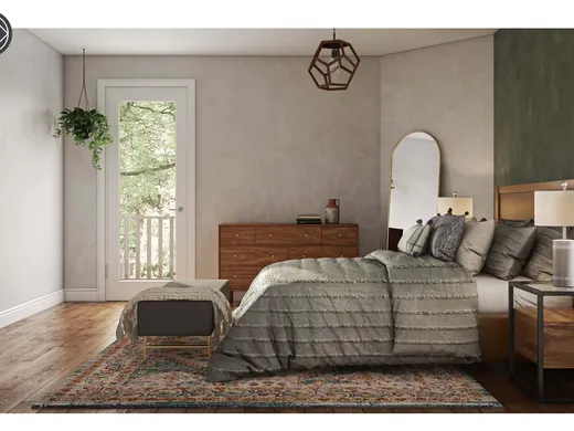 Bedroom · Bohemian designed by Alycia