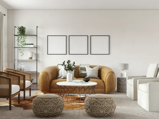 Living Room · Coastal designed by Jennifer