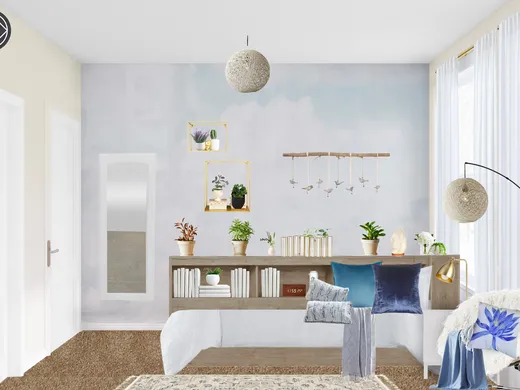 Bedroom · Eclectic designed by Katherine